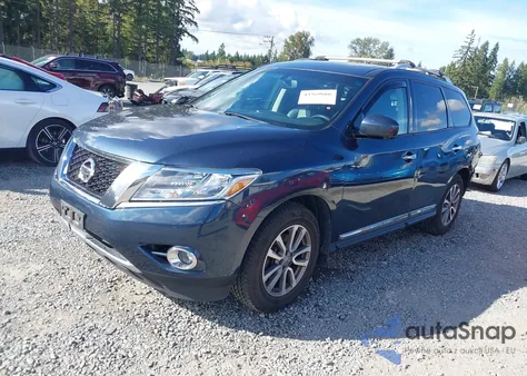 2015 Nissan Pathfinder Sl from USA, damaged, VIN 5N1AR2MM2FC641124